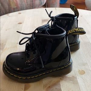 Dr Marten Patent Leather Boots